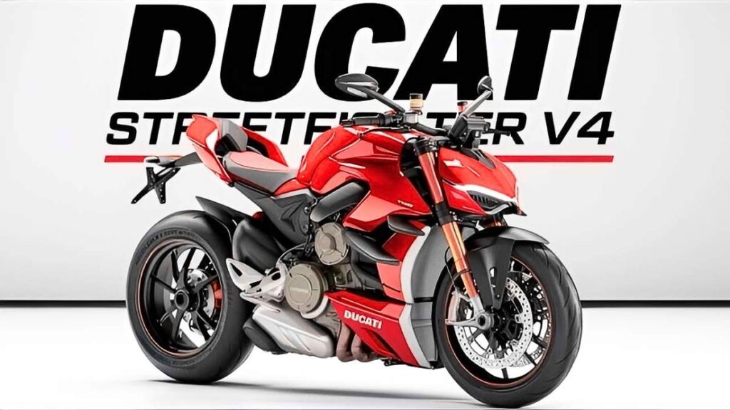 Ducati Streetfighter V4 2026 El naked superbike que llega con potencia extrema y diseño italiano renovado