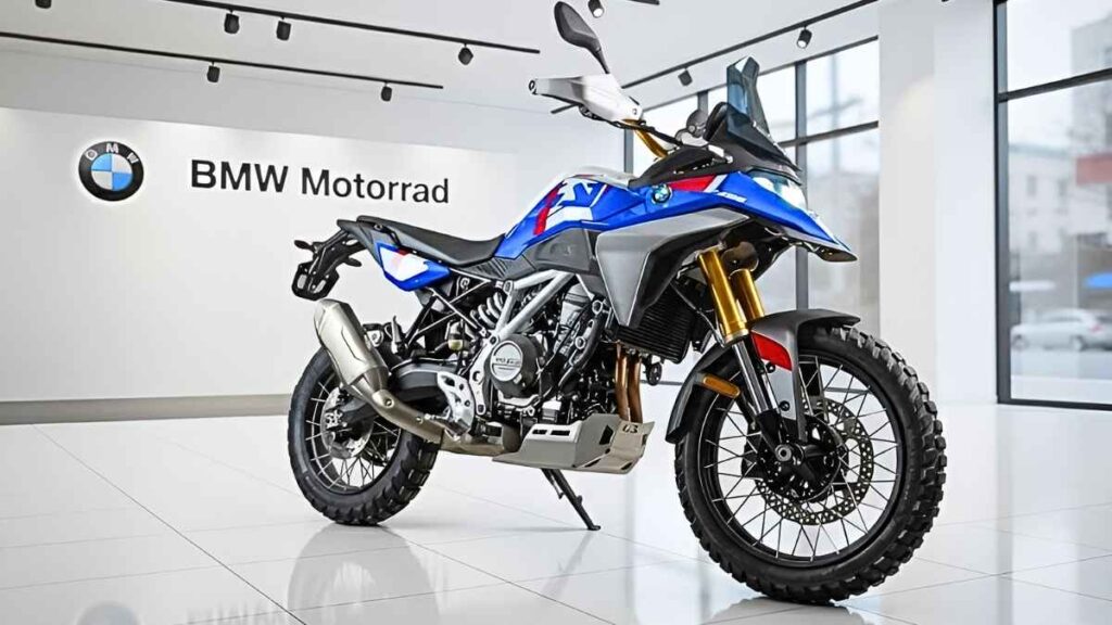 Descubre la BMW F 450 GS 2026 estética futurista y motor preparado para cualquier terreno