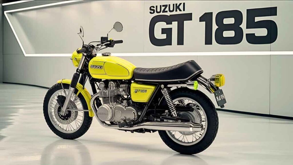 Suzuki GT 185 2026 primera vista de la moto retro que redefine el equilibrio entre nostalgia y modernidad