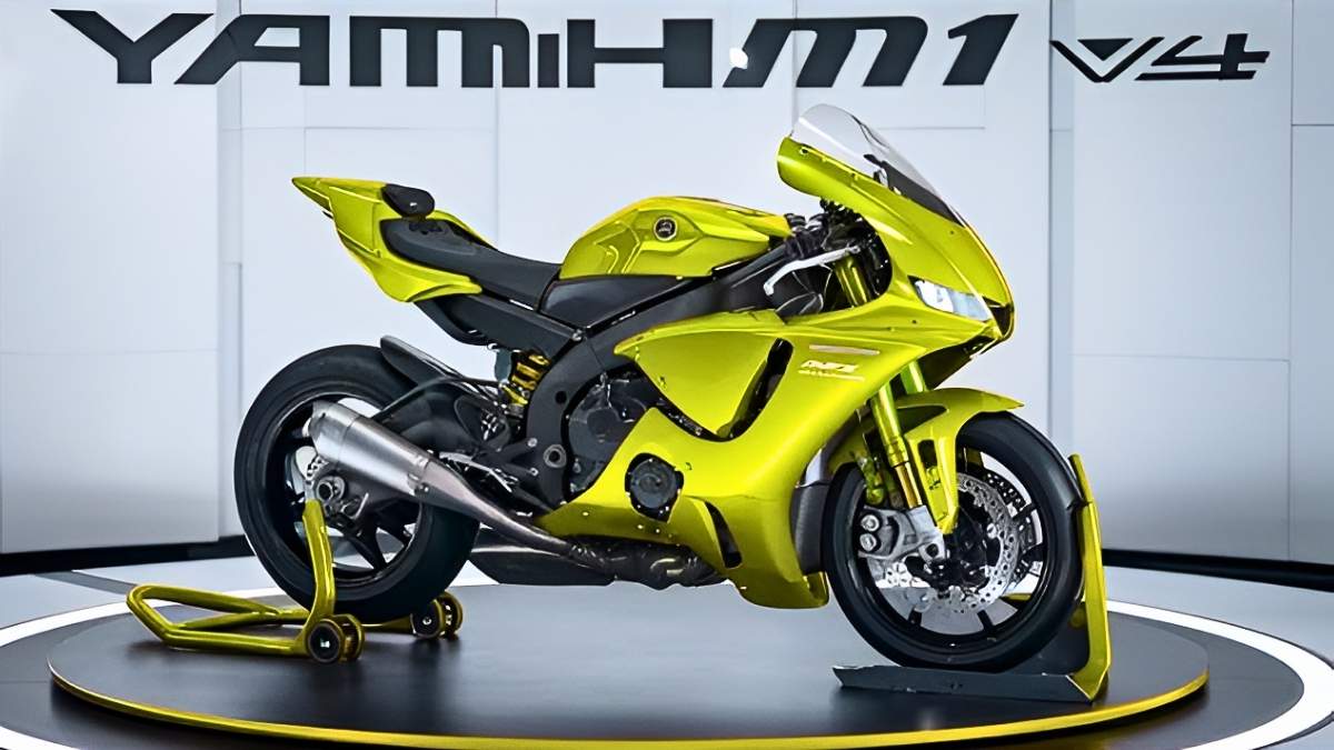 Yamaha M1 V4 2026 moto de competición con diseño futurista y rendimiento sin límites